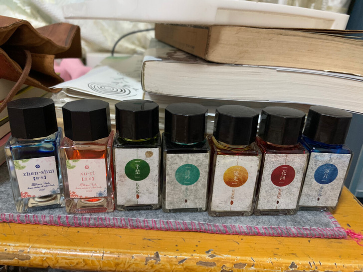 长乐记彩墨  5瓶打包价另送两瓶不记得谁家...