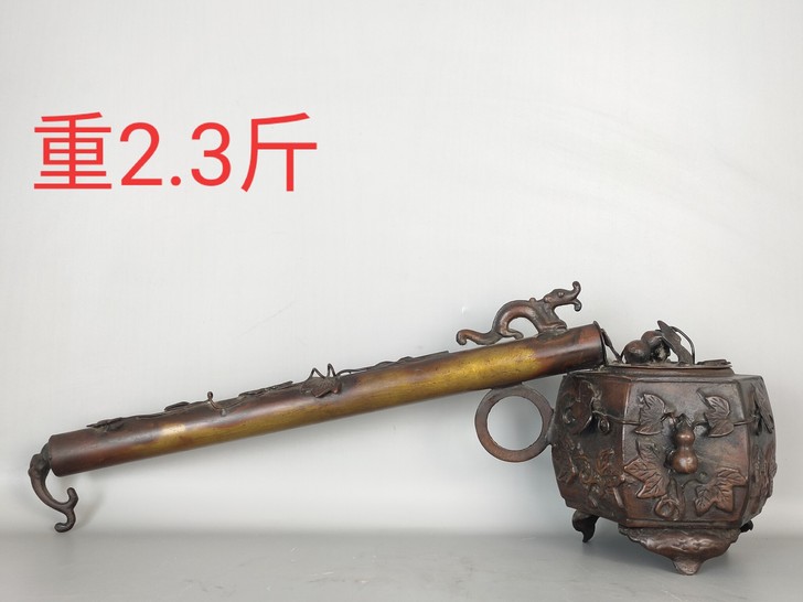 日本回流  葫芦纹大墨斗！