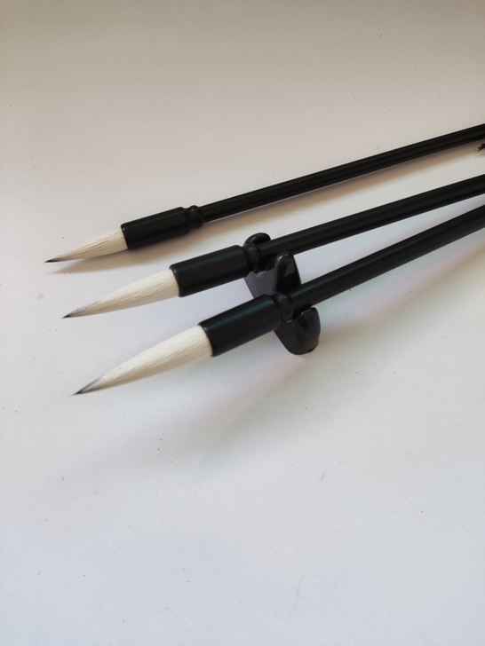 全新精品七紫三羊，还剩几十只，毛笔好不好，...