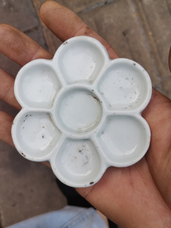 老调色盒，完整，品相如图！喜欢的联系！