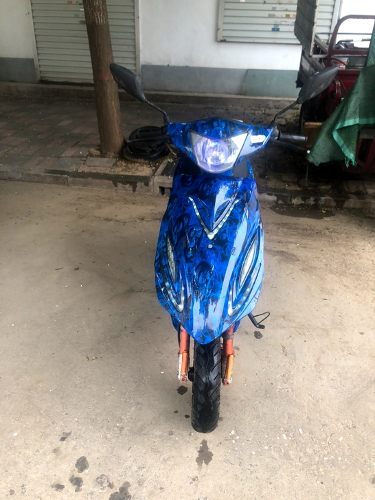 踏板摩托车 一共跑了3千公里