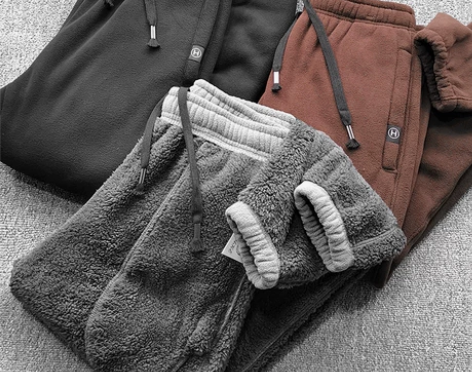 无惧寒冷 火炉般加暖 冬季加绒加厚男士摇粒...