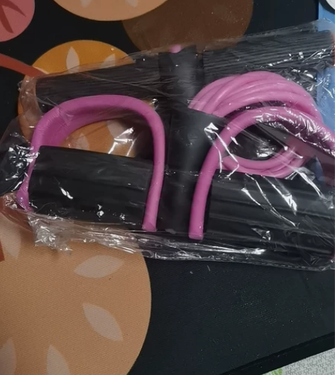 脚蹬拉力器和瑜伽垫仰卧起坐健身器材辅助工具...