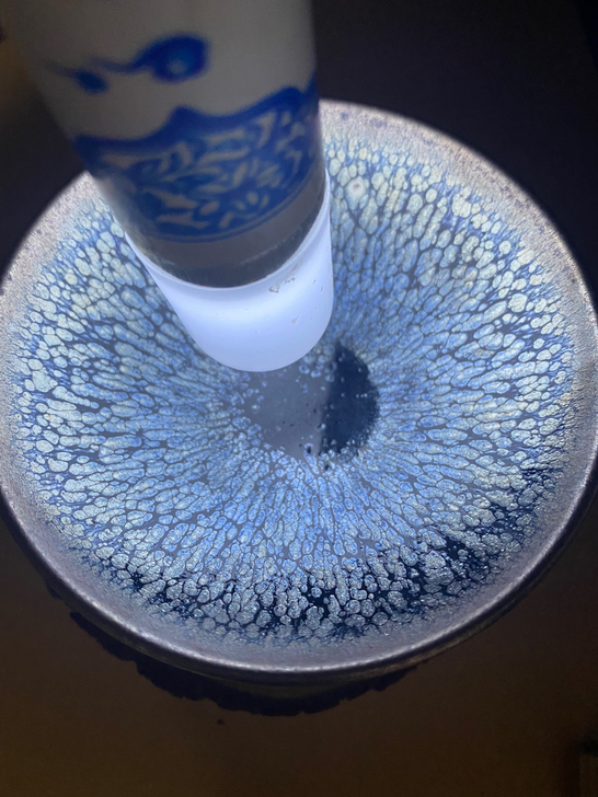 捡漏优品周云华手作建盏【银鹧鸪敛口】 全品...