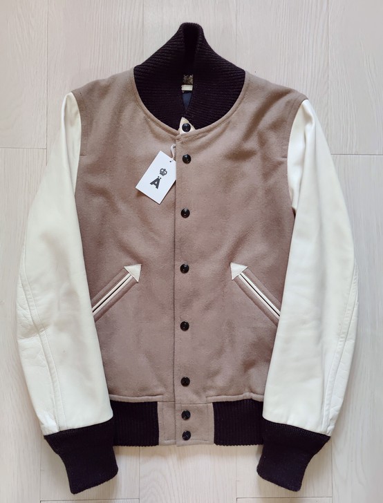 ever闲置A男士棒球夹克非bape vi...