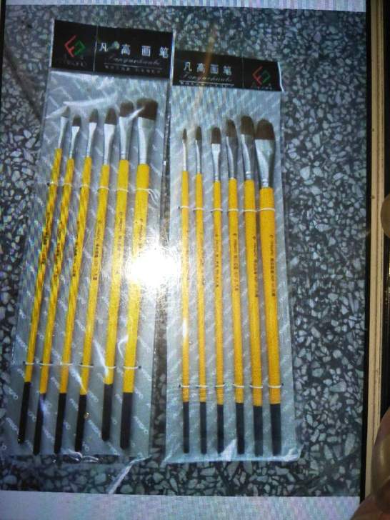 厂家直销包邮凡高,油画笔狼毫笔水彩套装笔,...