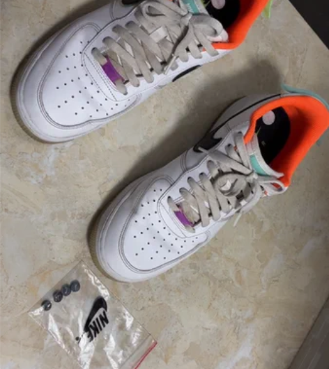 Nike Air Force1 Low 白...