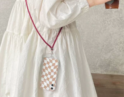 tarcysu网红编织手机挂绳 背带挂脖 ...