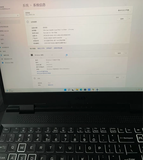 暗影骑士擎2022，配置是i7-12700h处理器，3060...