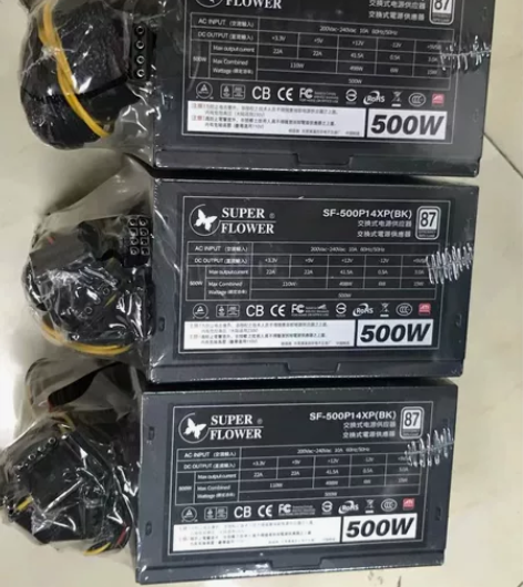 振华500W电源！！线材配置：24P、CP...
