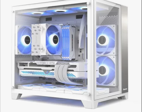 航嘉 S920暴风雪  钢化玻璃全景侧透机...