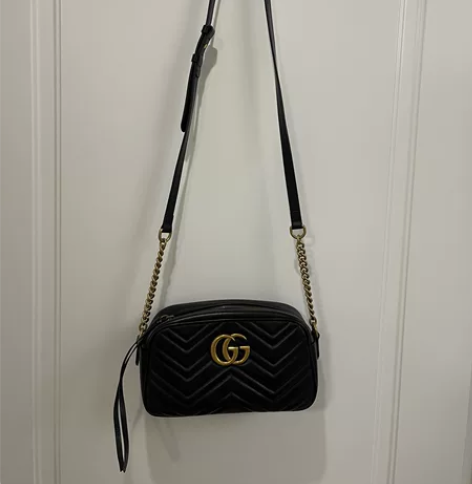 GUCCI古驰GG Marmont系列小号...