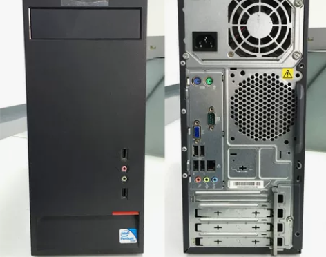 二手联想台式电脑主机 高配组装机双核四核游...