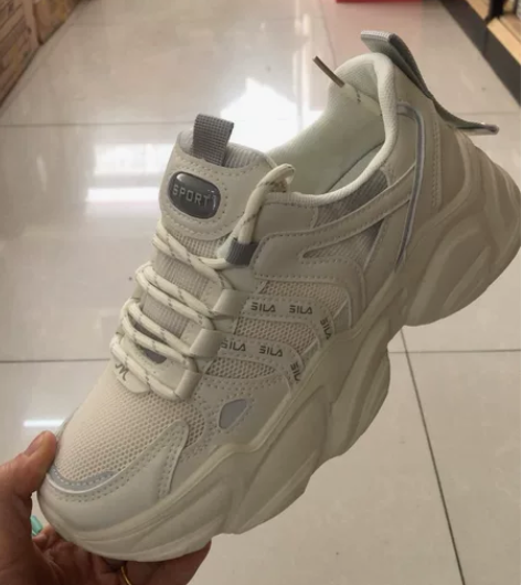 超轻鞋底老爹鞋韩版时尚#百搭老爹鞋 #百搭...