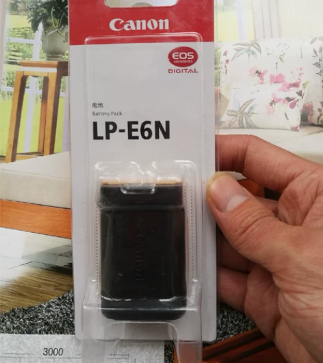 原装佳能LP-E6N单反相机电池EOS R...