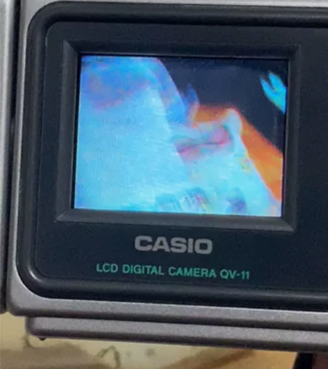 卡西欧qv-11 海淘回来的，老机子了，翻...