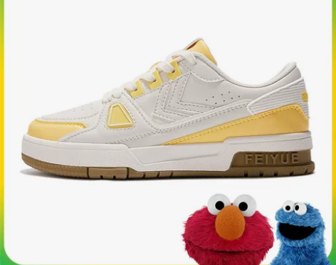 feiyue飞跃鞋 /芝麻街联名款德训鞋2...