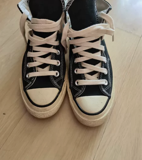 匡威帆布鞋 36码 穿过洗过 闲置物品 转...