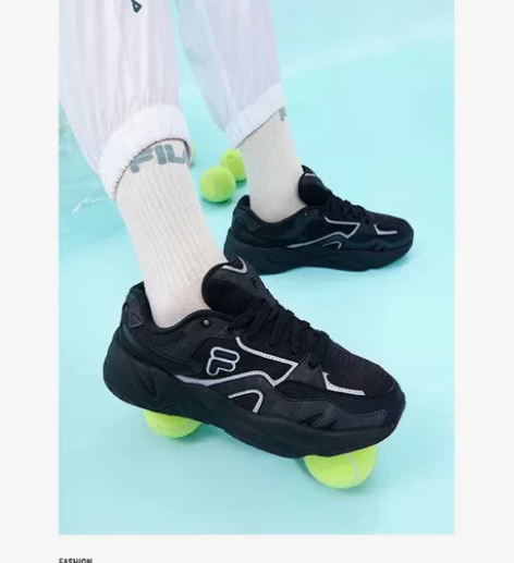 斐乐闪电鞋黑色36码，全新，原价780，保...