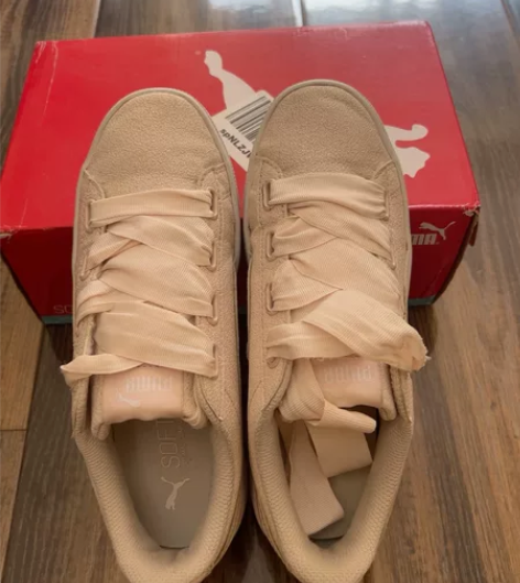 正品彪马女童鞋，36码，已送洗鞋店清洗干净...