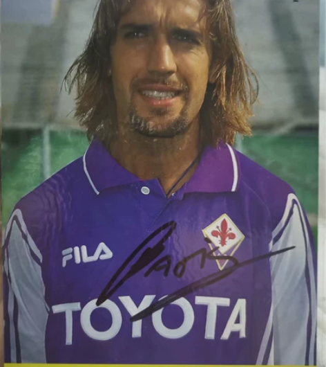 巴蒂亲笔签名官卡,特别少见,佛罗伦萨时期。...