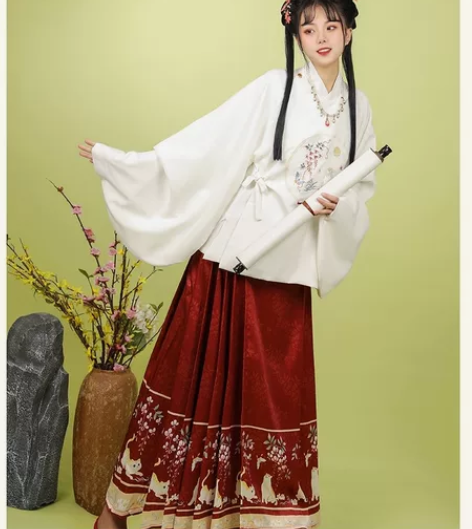 【限时超低降价到十月底】御猫明制汉服女马面...