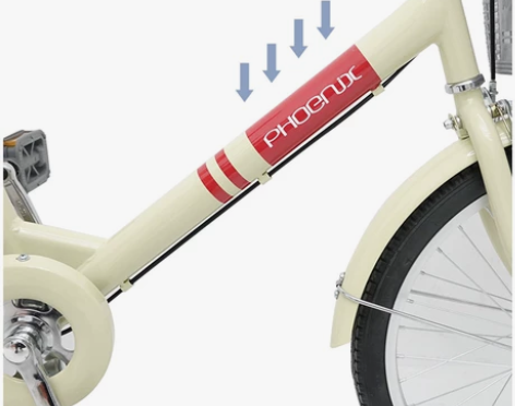 凤凰自行车女男20寸22寸青春花语轻便成年...