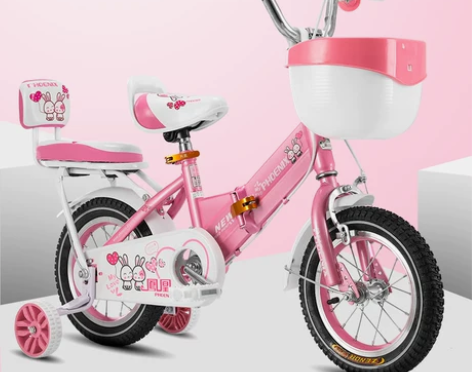 凤凰儿童自行车2-3-6-8-10岁女孩脚...