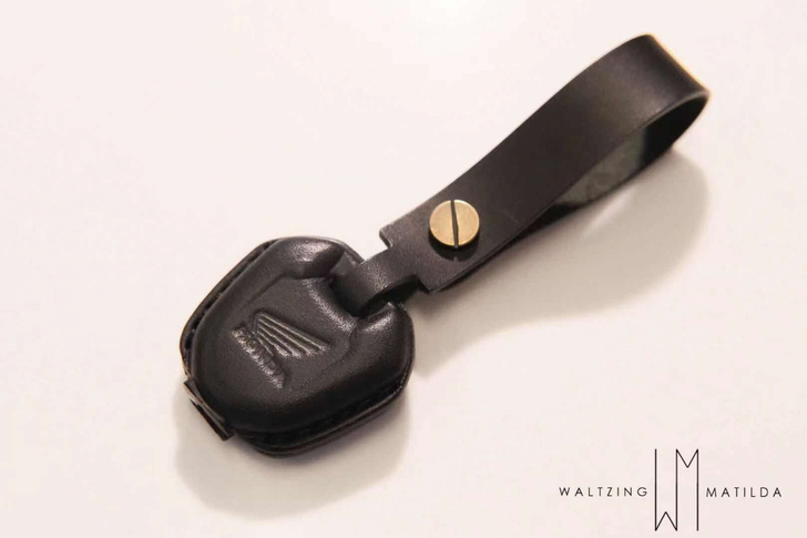 cm300 牛皮钥匙套 五羊新大洲本田摩托...