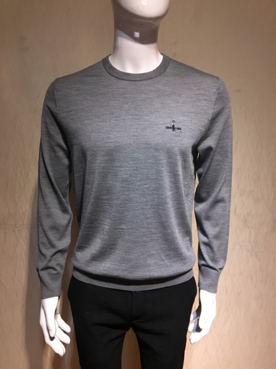 比音勒芬男装男款羊毛羊绒衫 。