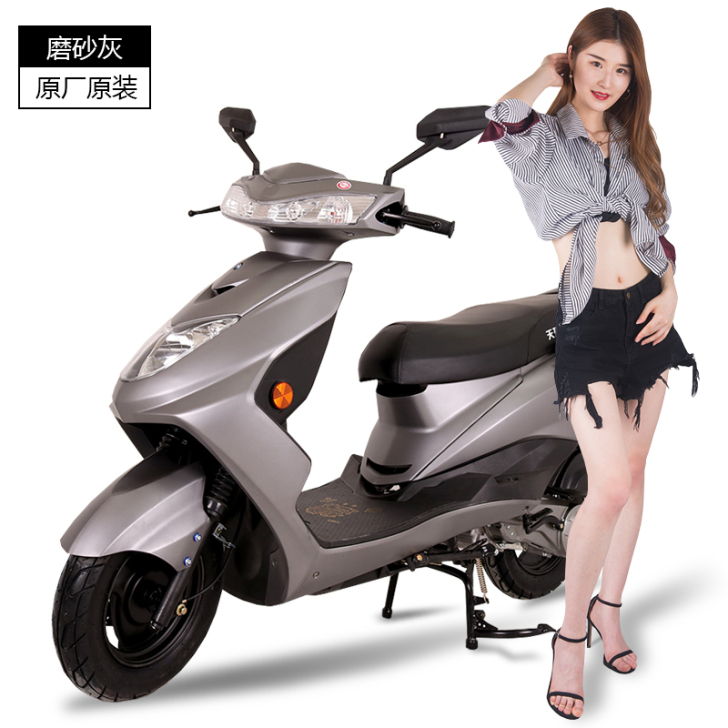 全新款迅鹰摩托车踏板车国四电喷跑车助力燃油...