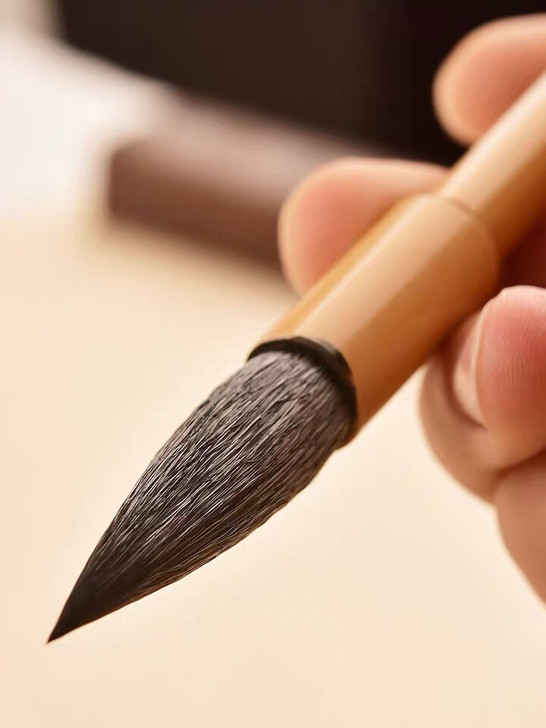 原价48一只买的纯兼毫，本来是送给一个书法...