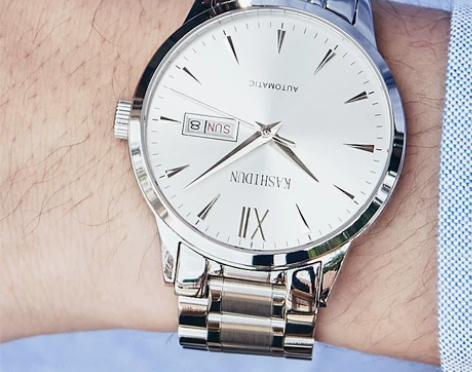 卡诗顿正品时尚休闲男表全自动男机械表精钢防...