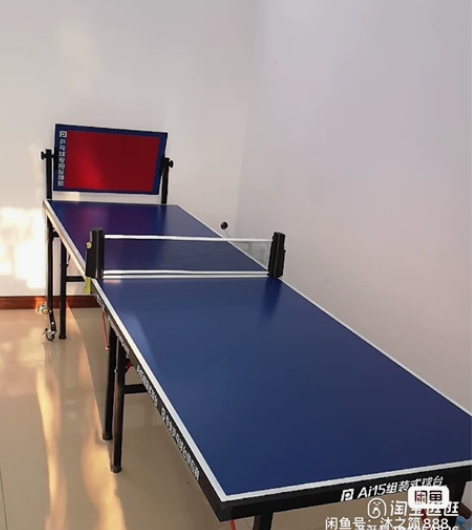 pingpangwang 乒乓球台俩张，去...