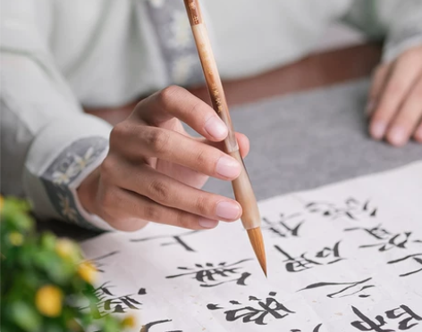 纯狼毫毛笔套装兼毫羊毫中号书专业级高档礼盒...