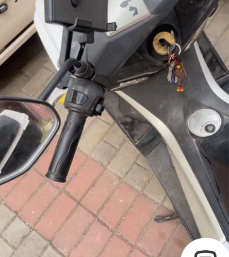 没有手续的立雅牌150国四电喷踏板车，19...