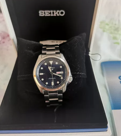 精工五号 机械手表 得物购入,正品保证...