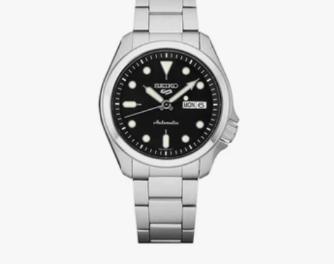 SEIKO精工5号情侣表日本防水自动机械表...