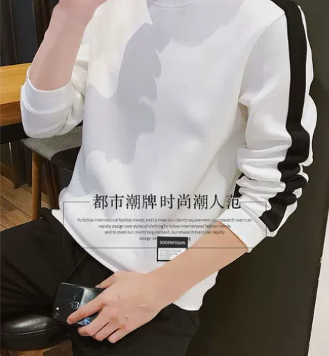 2022新款卫衣男秋冬季男士长袖T恤韩版休...