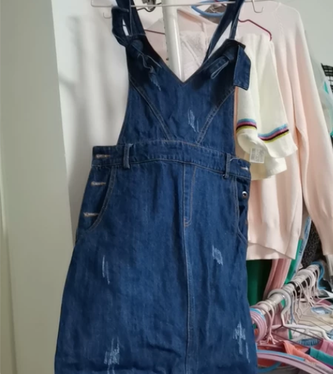 闲置背带裙，背带裤，110斤以内可以穿 感...