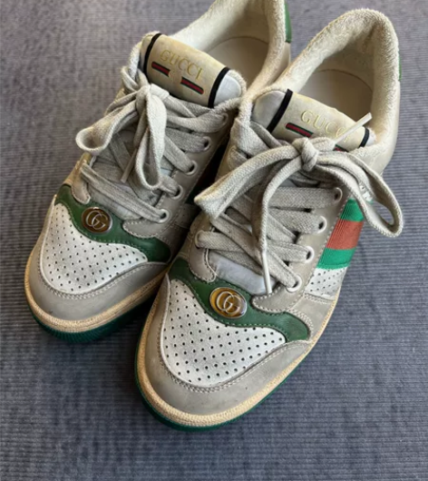 gucci古驰网眼脏脏鞋36码，专柜780...