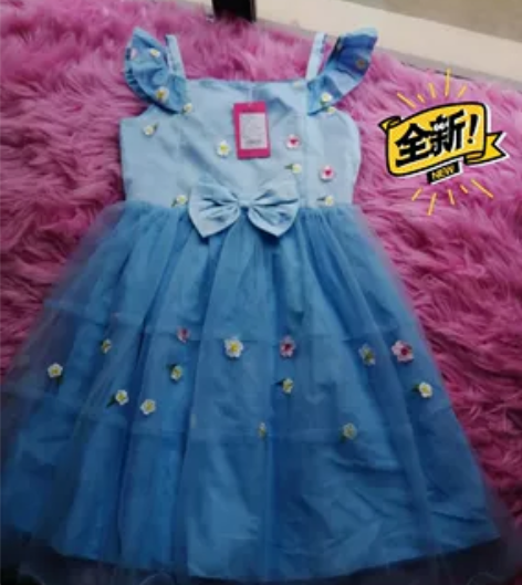 女童汉服连衣裙10元一件 实拍图，售出不退...