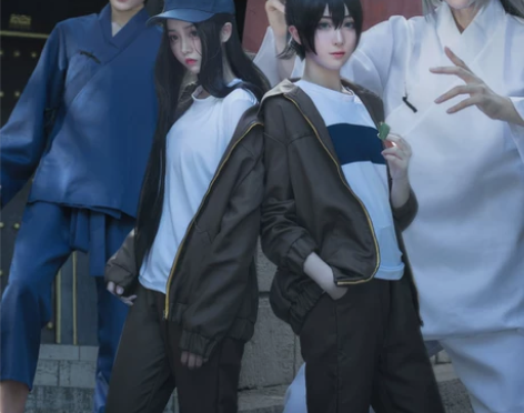 王也cos张灵玉冯宝宝张楚岚道士道袍动漫c...