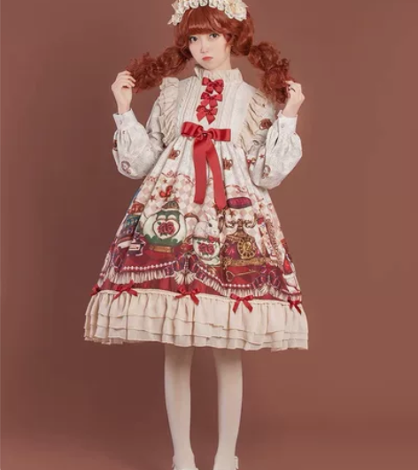 豹了个猫皇冠熊Lolita 正品有吊牌 备...