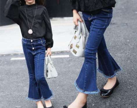 6女童修身牛仔裤7学生喇叭裤8春秋装9新款...