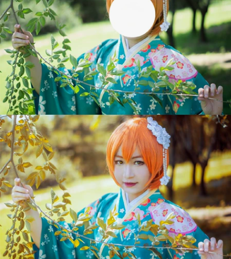 白菜修图后期 cos场照后期/手机修图/c...