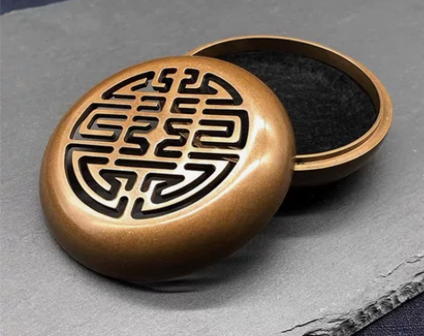 纯铜仿古香篆熏香炉 盘香线香塔香炉 沉檀香...