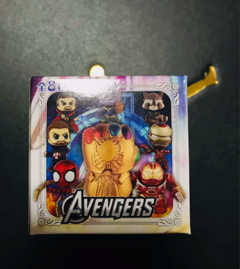 漫威手办，随机盲盒，钢铁侠蜘蛛侠雷神 感兴...
