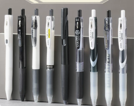 斑马中性笔JJ15黑笔套装刷题笔考试学生用...