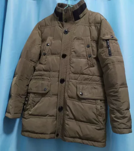 男士羽绒服，保暖，码数175/92A可穿1...